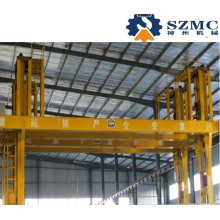 Best Selling Qey Type Electric Double Girder Bridge Coloring Crane for Sale in Workshop